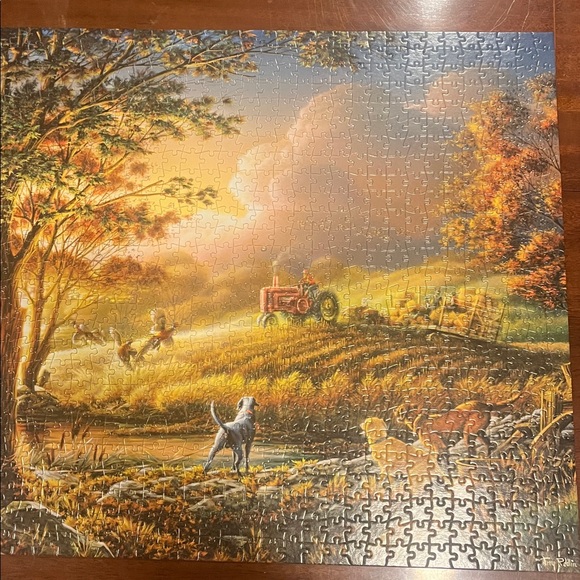 Buffalo Terry Redlin Always Alert Puzzle - Warm Tones 1000 pieces - Picture 4 of 5